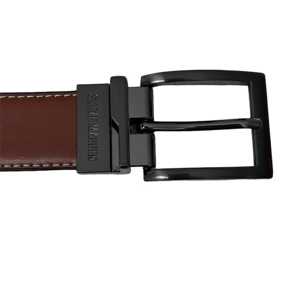 Steve Madden Reversible Belt for Men Size 34/36